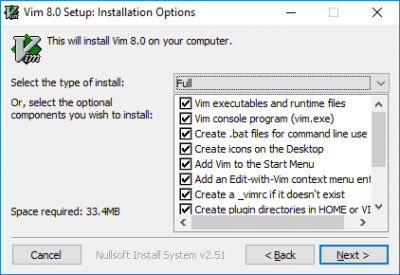 怎么在Windows 10上安装Vim Text Editor
