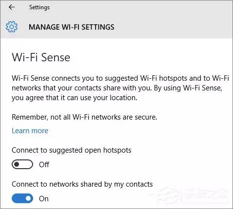 windows 10中的Wi-Fi Sense是什么