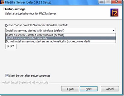 FileZilla FTP server如何安装配置
