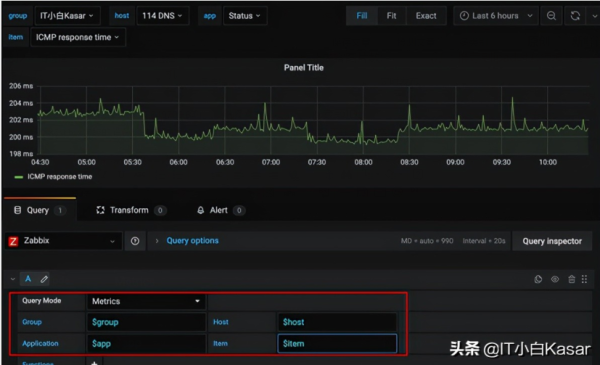 Zabbix 5.2中如何使用Grafana变量