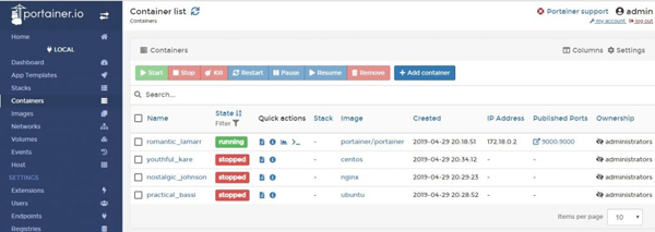 如何使用Portainer.io来监控和管理Docker容器