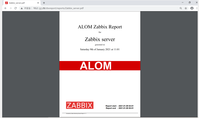 Zabbix监控的性能指标如何自动生成Report报告