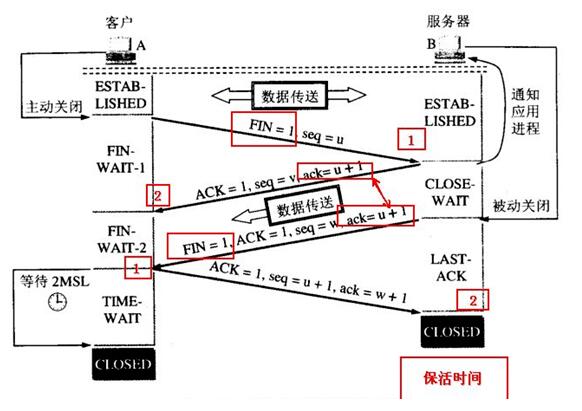 TCP的11种状态分别是什么