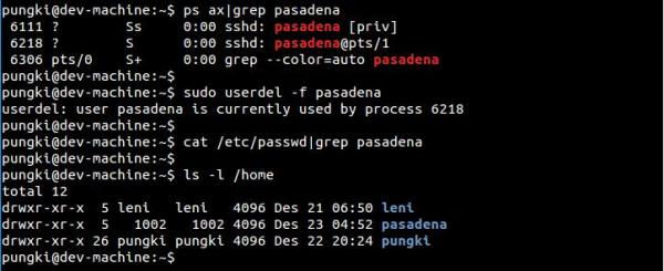 Linux系统中如何删除用户账户