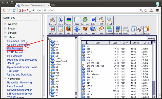 怎么使用圖形界面Webmin管理Linux服務(wù)器