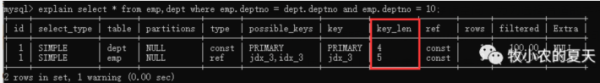 MySQL的执行计划是什么