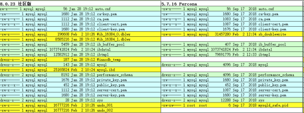 MySQL 8.0的文件变化有哪些