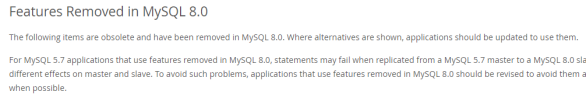 MySQL 5.7怎么升级到8.0