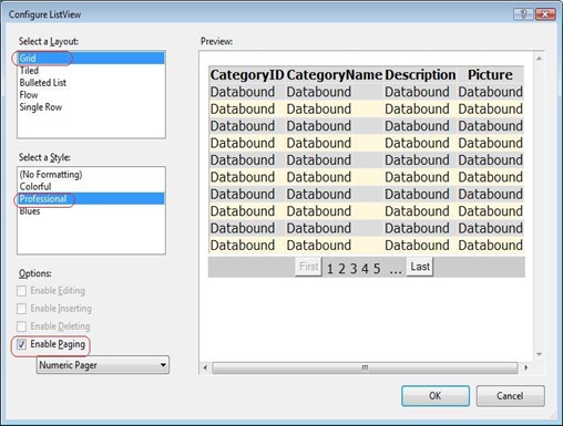 Visual Studio 2008中如何绑定ListView控件