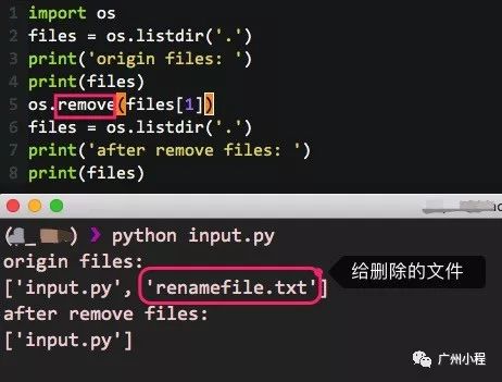 python语言中流程的输入与输出案例