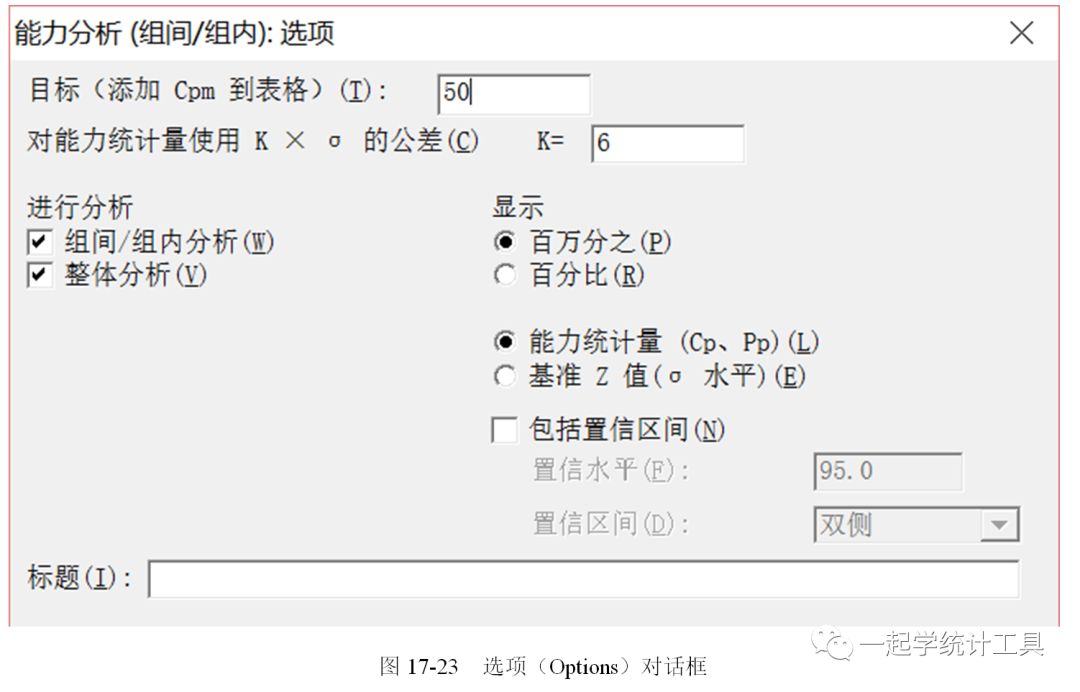 Minitab：组间/组内能力分析