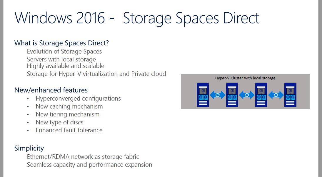 如何进行SDS流派中的Microsoft S2D、VMware vSAN和EMC ScaleIO的对比