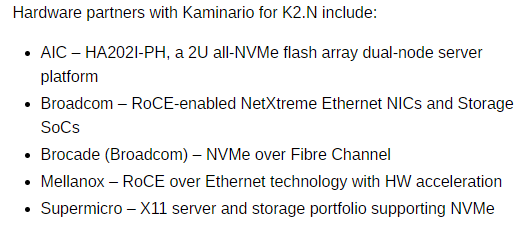 如何分析Kaminario的NVMe AFA和Pure Storage的不同