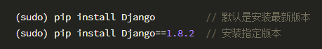 Django如何安装使用