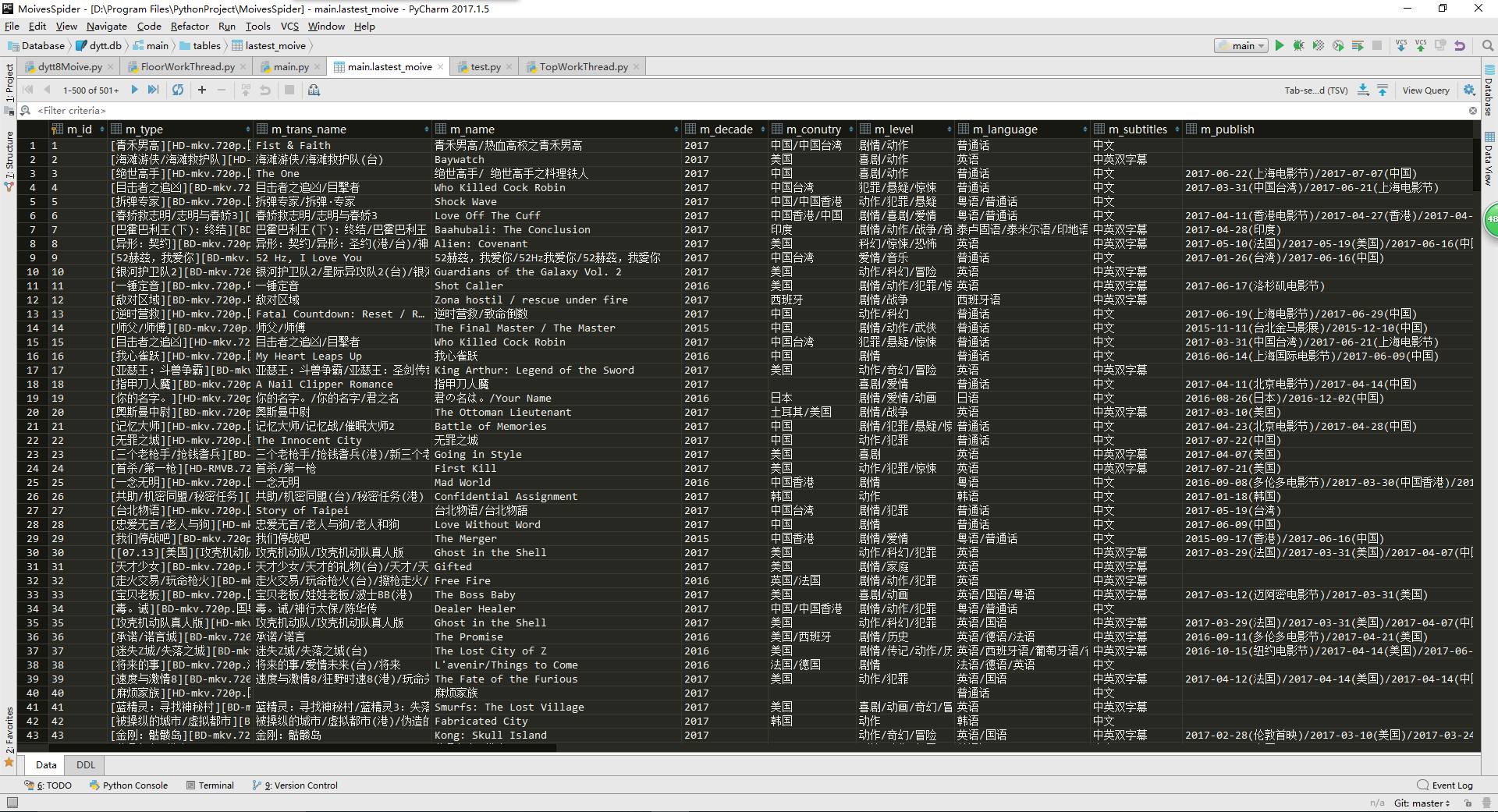 python如何爬取电影天堂的最新电影