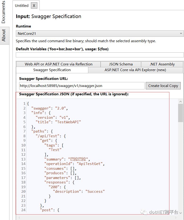 .NetCore2.1 WebAPI根据swagger.json自动生成客户端代码是怎样的