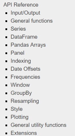 Pandas的API如何快速为你所用