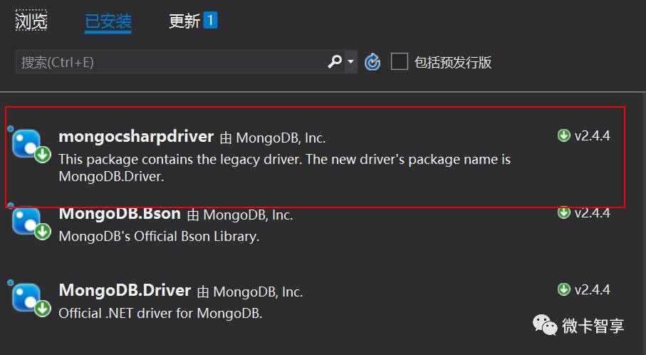 C#怎么安装和使用MongoDb