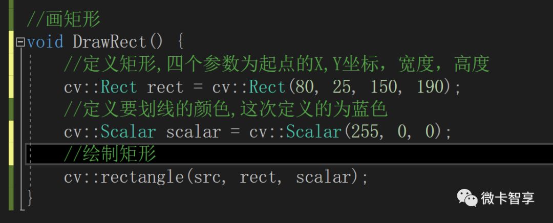 C++ OpenCV如何绘制形状和文字