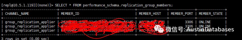 MGR MYSQL集群崩溃的修复方法