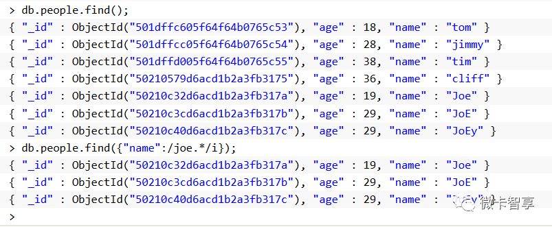 MongoDB基本查询条件操作符都有哪些