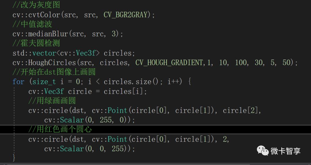 C++ 中怎么利用OpenCV实现圆检测