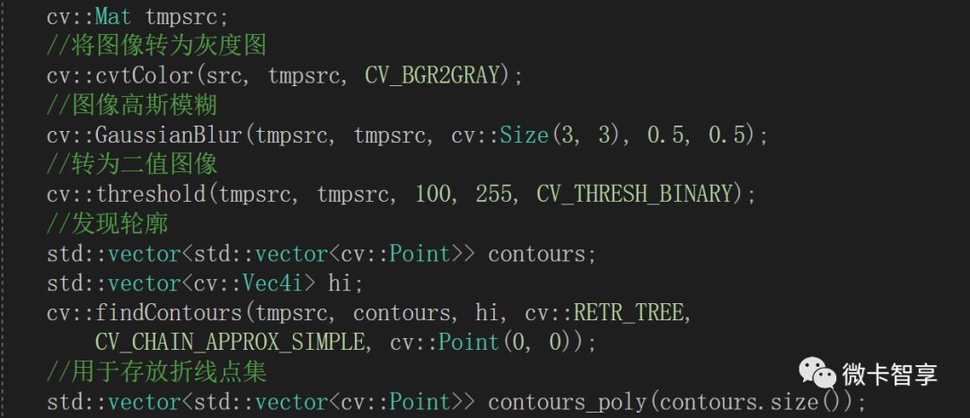 C++ OpenCV如何实现轮廓周围矩形和圆形绘制