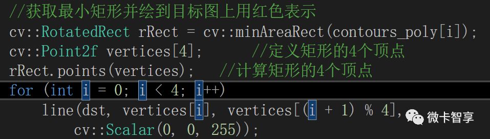 C++ OpenCV如何实现轮廓周围矩形和圆形绘制