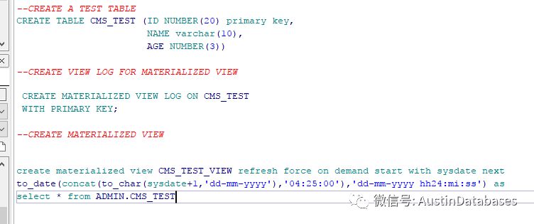 ORACLE物化視圖怎么解決CMS數(shù)據(jù)同步與來不及的DATA PIPLELINE