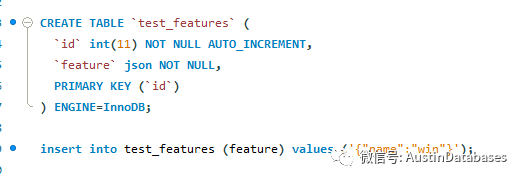 MYSQL JSON的用法介绍