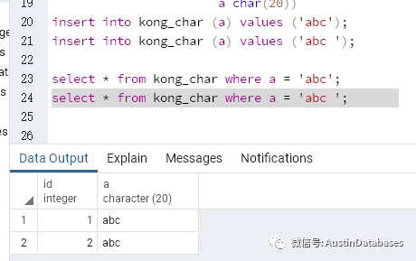 SQL SERVER 空格的坑”以及PostgreSQL类似的坑如何避开