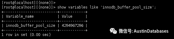 MYSQL 8如何定住你的set variables