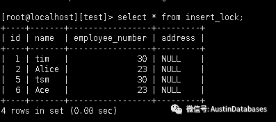 MYSQL关于锁的类型和模式的讨论