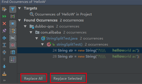 Intellij IDEA中 Replace in Path 的使用技巧有哪些