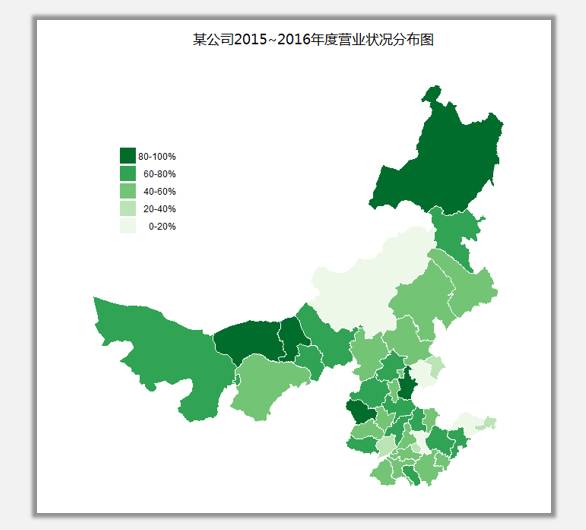 R语言可视化实现数据地图离散百分比填充