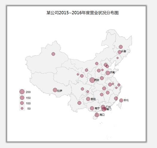 R语言可视化实现地图填充与散点图图层叠加