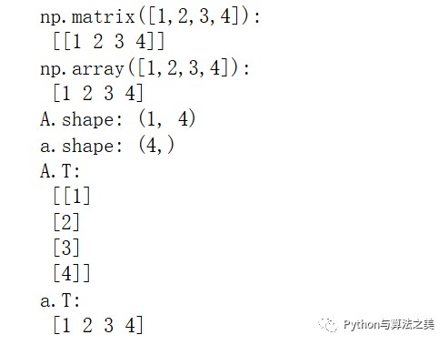 python中的二维矩阵是什么