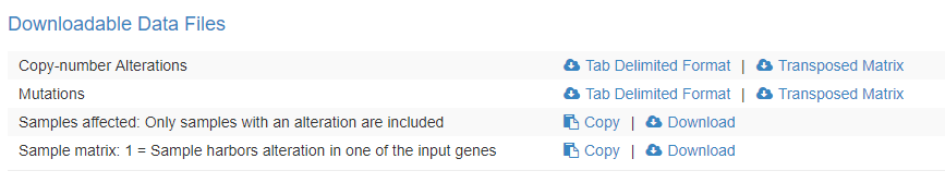 如何使用cBioPortal查看TCGA肿瘤数据