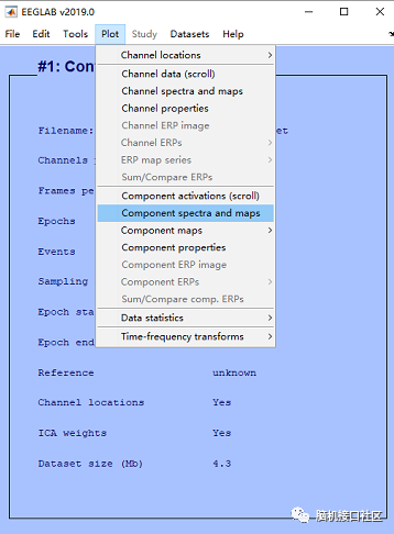 eeglab中如何绘制component spectra and maps和独立成分ERPs