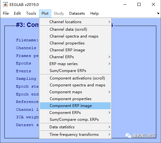 eeglab中如何绘制独立成分ERP贡献