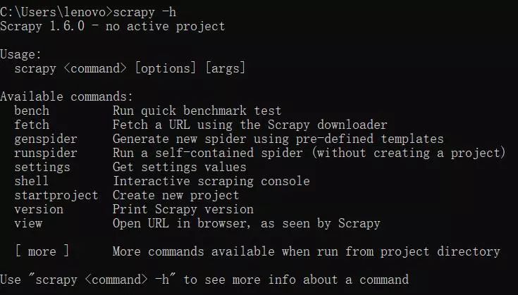 Python中怎么实现一个scrapy爬虫