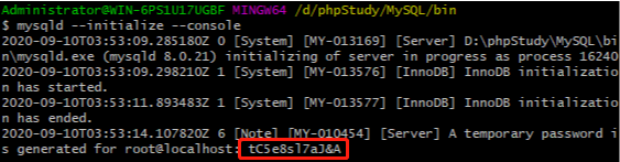 phpStudy2016 mysql5.5升级mysql8的实例分析