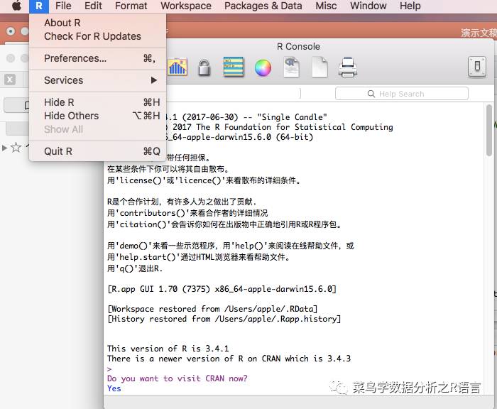 R语言怎么下载安装Mac版本