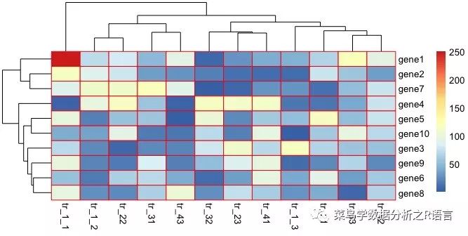 Pheatmap怎样绘制热图