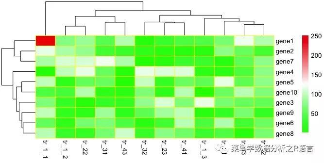 Pheatmap怎样绘制热图