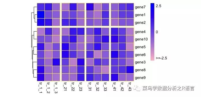 Pheatmap怎样绘制热图