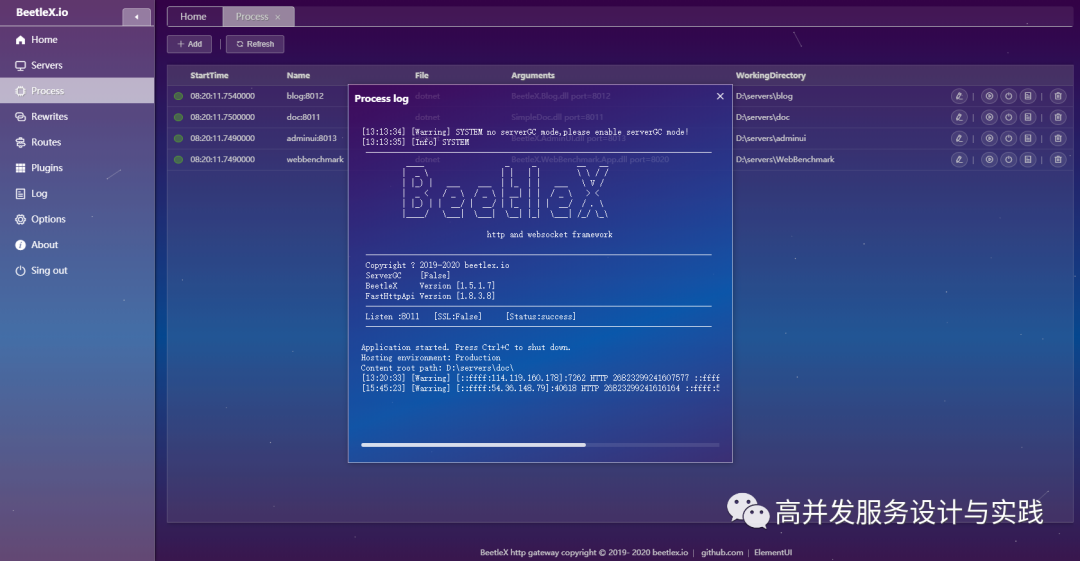 Linux中怎么使用BeetleX部署.NET多站點服務(wù)