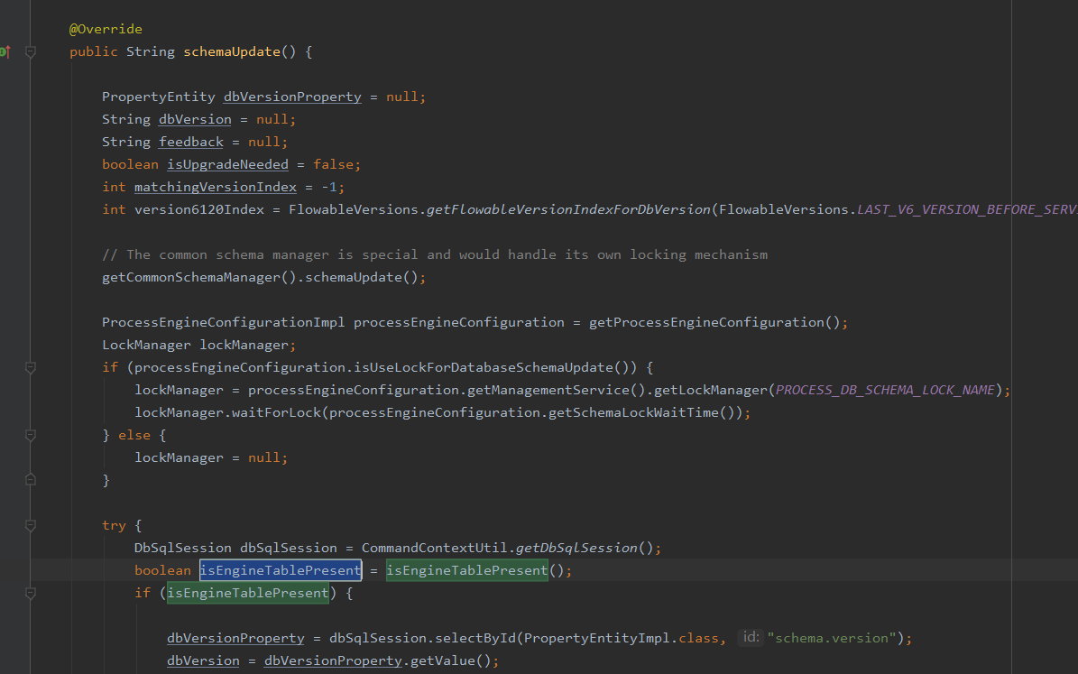 如何进行flowable工作流引擎Table 'flowable.act_ge_property' doesn't exist 问题分析