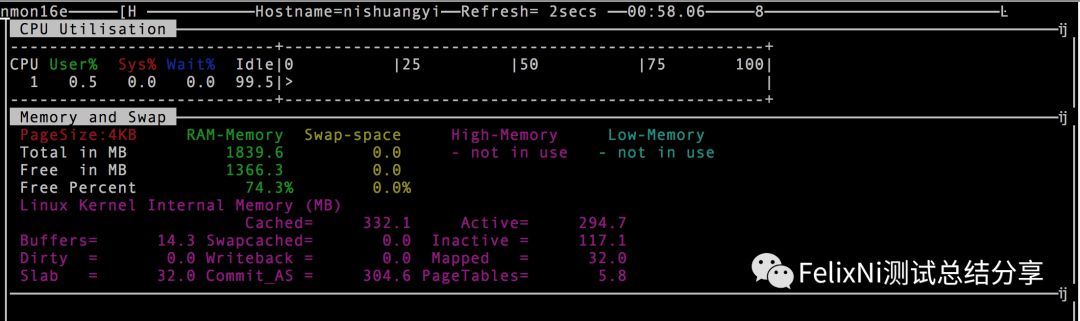 Linux中如何使用Nmon性能監(jiān)控工具