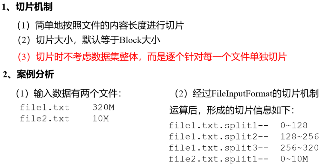 Java的Hadoop FileInputFormat切片机制怎么理解